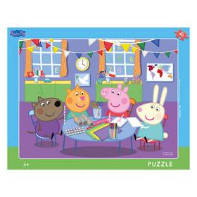 Puzzle: Puzzle Peppa Pig Ve školce 40 dílků deskové