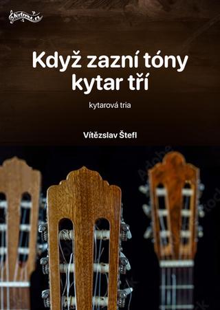 Kniha: Když zazní tóny kytar tří - 1. vydanie - Vítězslav Štefl