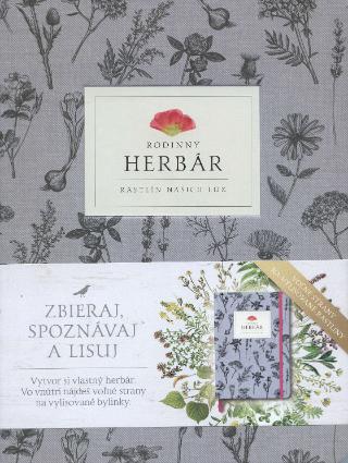 Kniha: Rodinný herbár rastlín našich lúk - s červenou stužkou