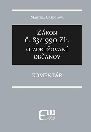 Kniha: Zákon č. 83/1990 Zb. o združovaní občanov – Komentár - Martina Gajdošová