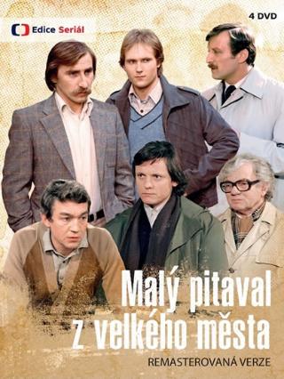 DVD: Malý pitaval z velkého města (remastrovaná verze) - 4 DVD - 1. vydanie - Jaroslav Dietl
