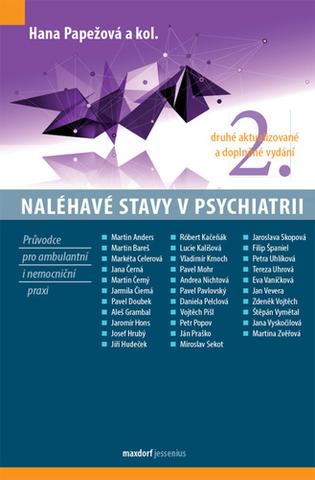 Kniha: Naléhavé stavy v psychiatrii - 2. vydanie - Hana Papežová