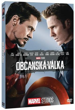 DVD: Captain America: Občanská válka DVD - Ed - 1. vydanie