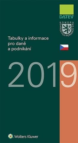 Kniha: Tabulky a informace pro daně a podnikání 2019 - 1. vydanie - Ivan Brychta