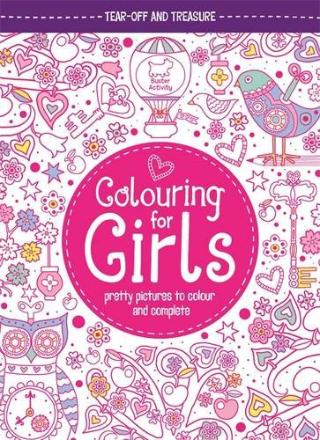 Kniha: Colouring For Girls - Jessie Eckel