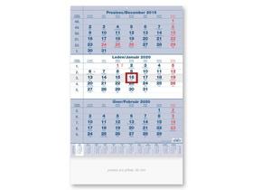 Kalendár nástenný: Tříměsíční - nástěnný kalendář 2020