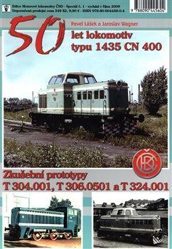Kniha: 50 let lokomotiv typu 1435 CN 400 - Pavel Lášek
