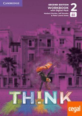 Kniha: Think 2 Workbook with Digital Pack - 1. vydanie - Herbert Puchta