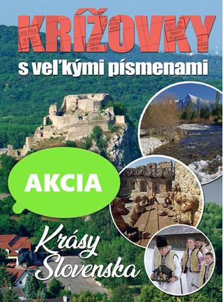 Kniha: Krížovky s veľkými písmenami Krásy Slovenska