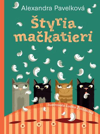 Kniha: Štyria mačkatieri - Alexandra Pavelková