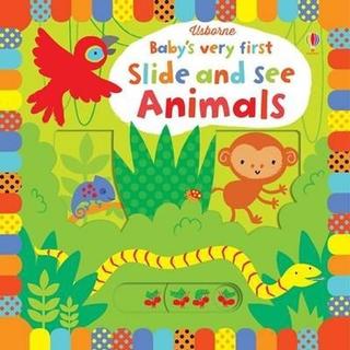 Leporelo: Slide and See Animals - 1. vydanie - Fiona Wattová