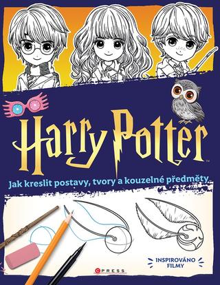 Kniha: Harry Potter: Jak kreslit postavy, tvory a kouzelné předměty - 1. vydanie - Isa Gouache