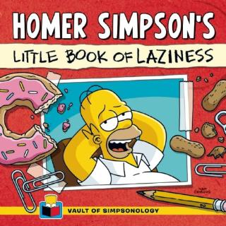 Kniha: Homer SimpsonS Little Book Of Laziness - Matt Groening