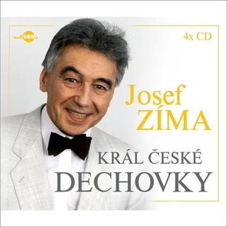 Médium CD: Král české dechovky - Josef Zíma, 4 CD
