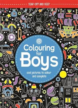 Kniha: Colouring For Boys - Jessie Eckel