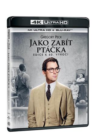DVD: Jako zabít ptáčka - Edice k 60. výročí 4K Ultra HD + Blu-ray - 1. vydanie