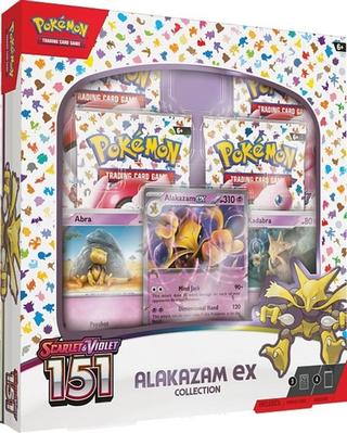 Karty: Pokémon TCG Scarlet & Violet 151 Alakazam ex Collection