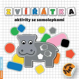 Kniha: Zvířátka - aktivity se samolepkami - 1. vydanie - Radka Kneblová