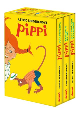 Kniha: Pippi Dlhá pančucha (3-dielny set) - Pippi Dlhá pančucha, Pippi nastupuje na loď a Pippi Dlhá pančucha v Tichomorí - Astrid Lindgrenová