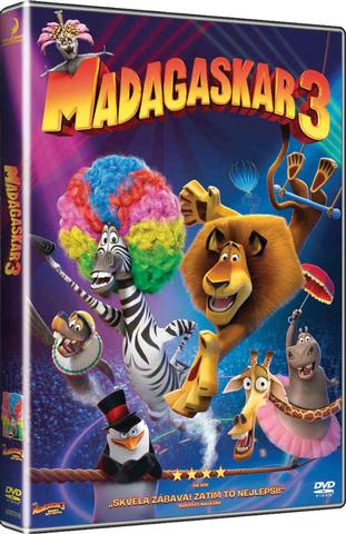 DVD: Madagaskar 3 DVD - 1. vydanie