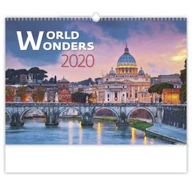 Kalendár nástenný: World Wonders