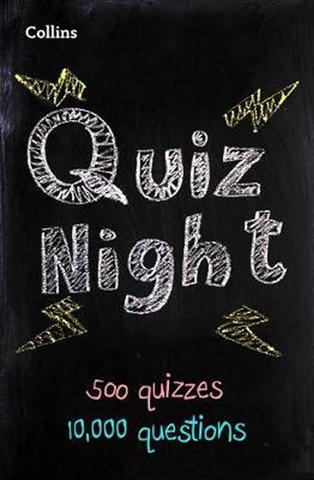 Kniha: Collins Quiz Night: 10,000 Original Questions in 500 Quizzes - 1. vydanie - Collins