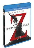 BD disk: Světová válka Z (2 Blu-ray 3D+2D)