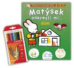 Kniha: Matýsek nakresli mi...dům - Pracovní sešit pro děti 3-6 let s pastelkami - Yves Got