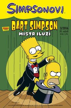 Kniha: Simpsonovi - Bart Simpson 3/2016 - Mistr iluzí - 3/2016 - Matt Groening