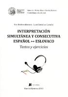 Kniha: Interpretación simultánea y consecutiva espanol - eslovaco - Lara González Castano