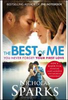Kniha: The Best of Me - Nicholas Sparks