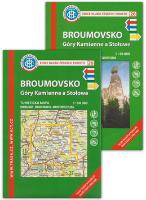 Skladaná mapa: KČT 26 Broumovsko, Góry Kamienne a Stołowe