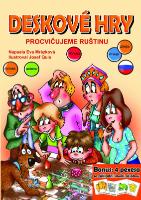 Kniha: Deskové hry. Procvičujeme ruštinu - Bonus: 4 pexesa se základí slovní zásobou - Eva Mrázková