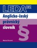 Kniha: Anglicko-český právnický slovník - Marta Chromá