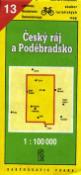 Knižná mapa: TM 13 Český ráj a Poděbradsko - 1:100 000