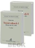 Kniha: Trestní zákoník Komnetář I + II. díl - Šámal; kolektív autorov