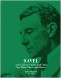 Kniha: Snadné klavírní skladby a tance - Maurice  Ravel