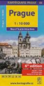 Skladaná mapa: Prague - Mapa turistických zajímavostí 1:10 000