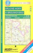 Skladaná mapa: KČTC 10 Orlické hory a Broumovsko - 1:100 000