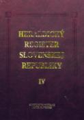 Kniha: Heraldický register Slovenskej republiky IV - Ladislav Vrteľ, Peter Kartous