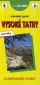Knižná mapa: Vysoké Tatry - národní park - 1:50 000