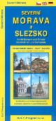 Knižná mapa: Severní Morava a Slezko - regionální mapa - Turistické a přírodní zajímavosti, kulturní památky a pamětihodnosti