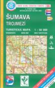 Skladaná mapa: KČT 66 Šumava, Trojmezí - Turistická mapa 1:50000