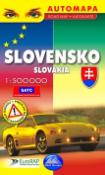 Skladaná mapa: Slovensko  automapa 1 : 500 000 Automapa Road map Autokarte