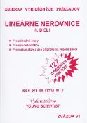 Kniha: Lineárne nerovnice I.diel - 127 vyriešených príkladov - Iveta Olejárová, Marián Olejár, Marián Olejár jr.