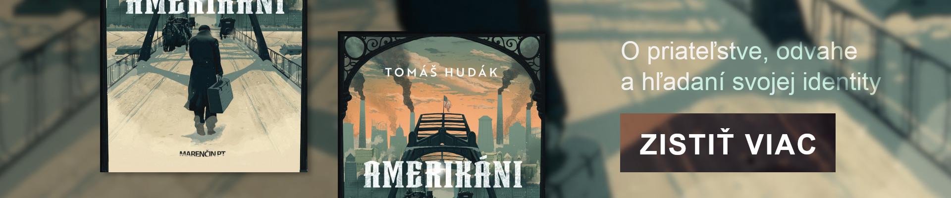 Kniha: Amerikáni - Tomáš Hudák