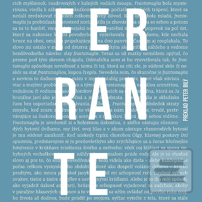 Frantumaglia Cesta písania