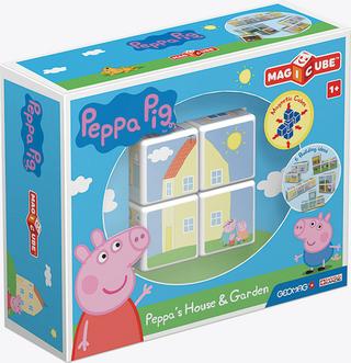 Hračka : Stavebnice Peppa Pig Magicube Peppa´s House and Garden