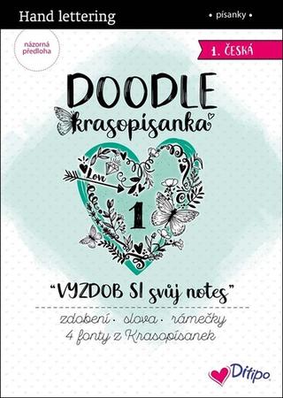 Doplnk. tovar: DOODLE Krasopísanky VYZDOB SI svůj notes - 1. česká