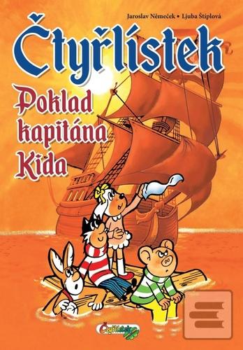 Kniha: Čtyřlístek Poklad kapitána Kida - 5. vydanie - Jaroslav Němeček, Ljuba Štíplová
